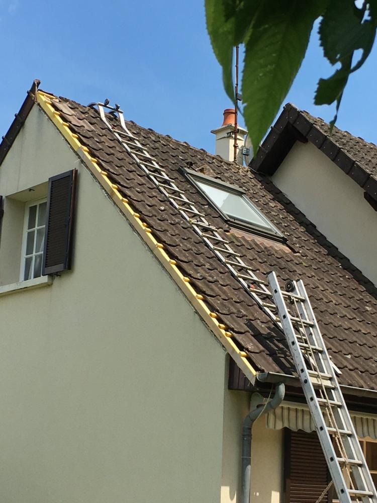 Pose de velux